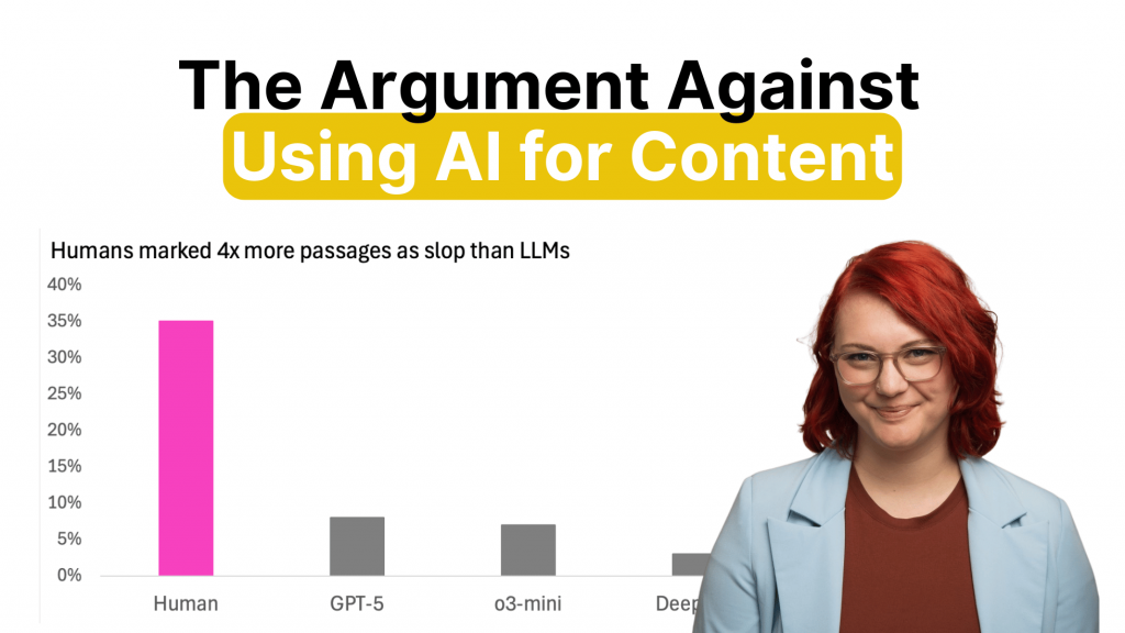The argument against using AI for content